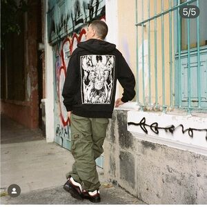 Santa Cruz Winkowski Primeval Zip Hooded Sweatshirt